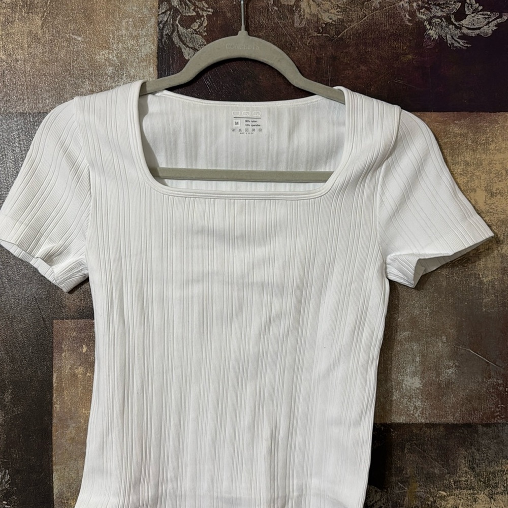 OQQ white bodysuit